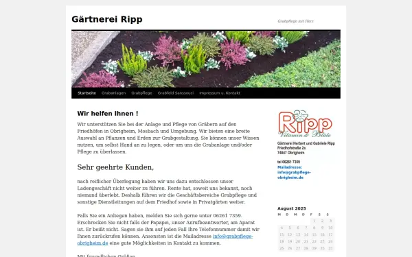 grabpflege-obrigheim.de