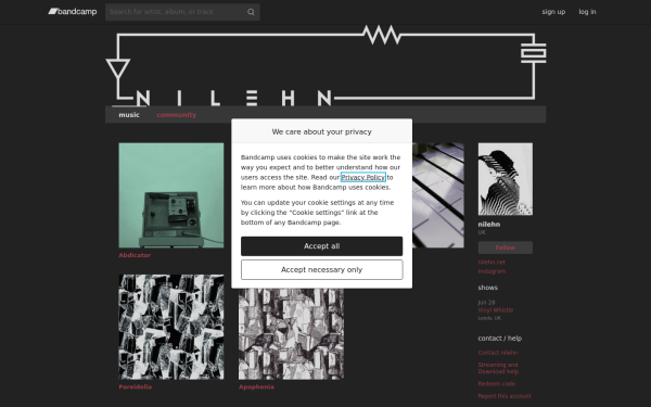nilehn.bandcamp.com