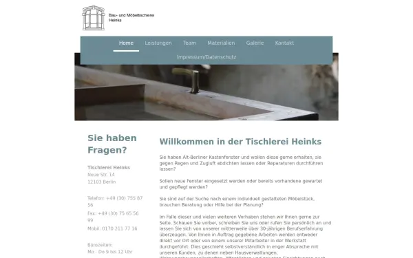 www.tischlerei-heinks.de