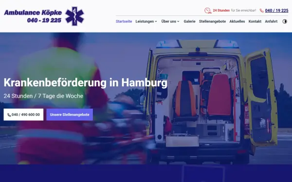 www.ambulance-koepke.de