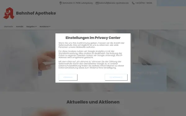 www.bahnhof-apotheke-lb-app.de