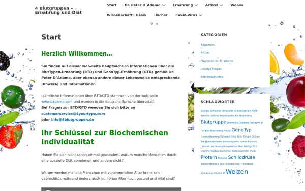 www.4blutgruppen.de