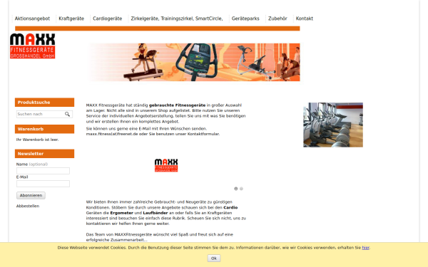 www.maxxfitnessgeraete.de