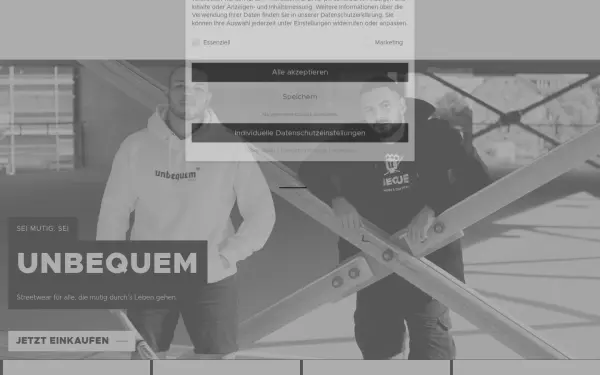 unbequem-streetwear.de