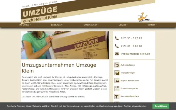 umzuege-klein.de
