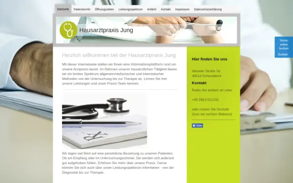 www.hausarztpraxis-jung.de