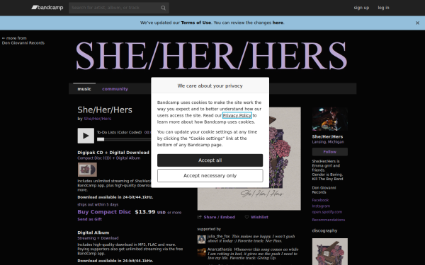 sheherhers.bandcamp.com