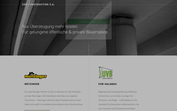 metzinger-bau.com