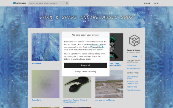 formandshape.bandcamp.com