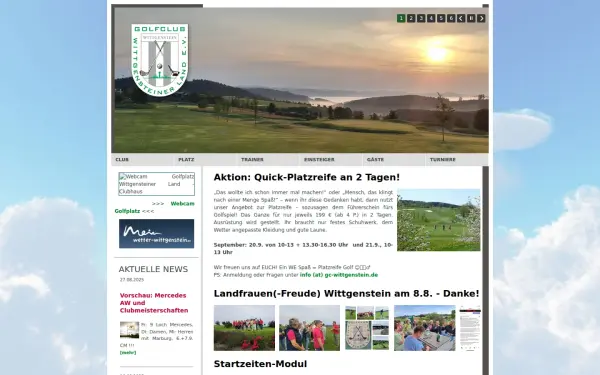 www.golfclub-wittgensteiner-land.com