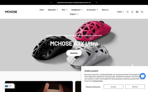 www.mchose.store