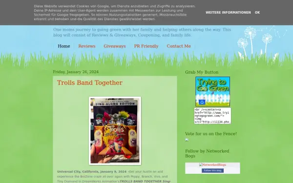 www.tryingtogogreen.com