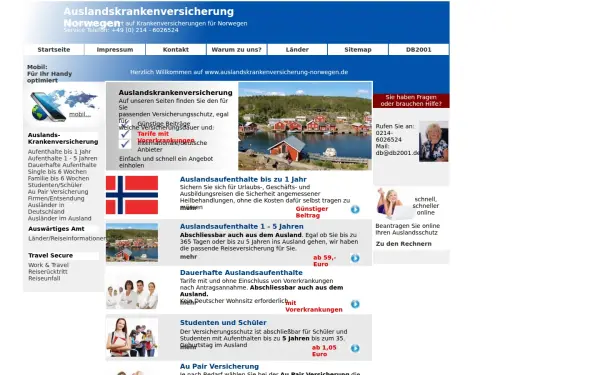 auslandskrankenversicherung-norwegen.de