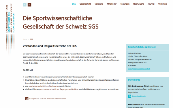 www.sportwissenschaft.ch