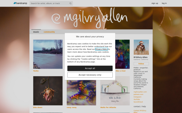 mgilvryallen.bandcamp.com