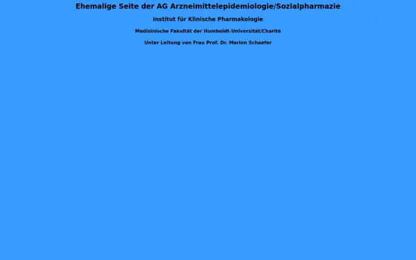 arzneimittelepidemiologie.de