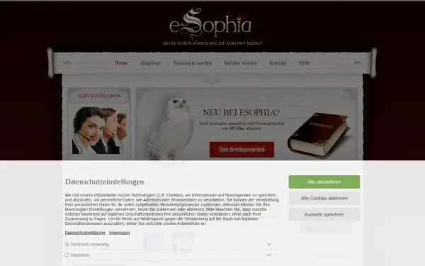 www.esophia.de