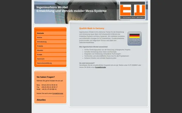 www.ingenieurbuero-wrobel.de