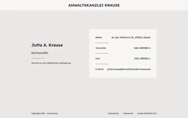 anwaltskanzlei-krause.de
