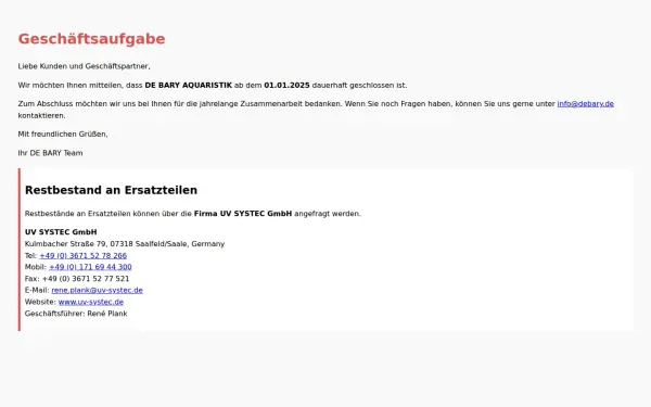 www.debary.de