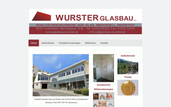 www.glasbau-wurster.at