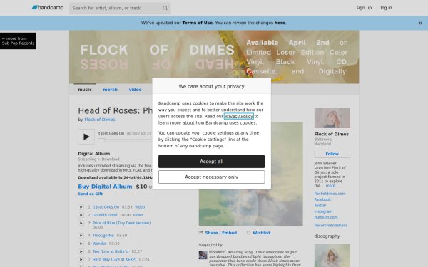 flockofdimes.bandcamp.com