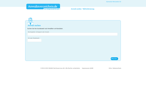 www.anwaltsverzeichnis.de