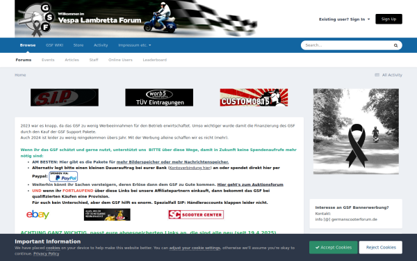 www.germanscooterforum.de