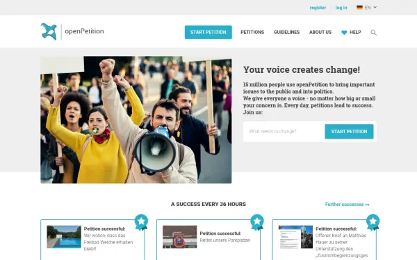 www.openpetition.de