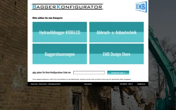 baggerkonfigurator.de