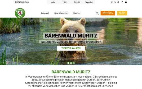 www.baerenwald-mueritz.de