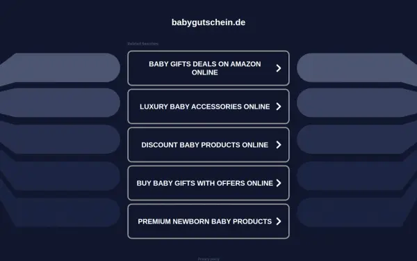 babygutschein.de
