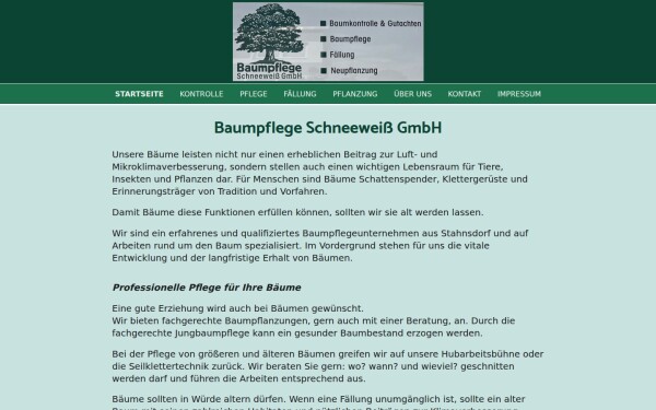 www.baumpflege-schneeweiss.de