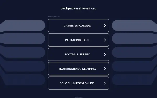 backpackershawaii.org