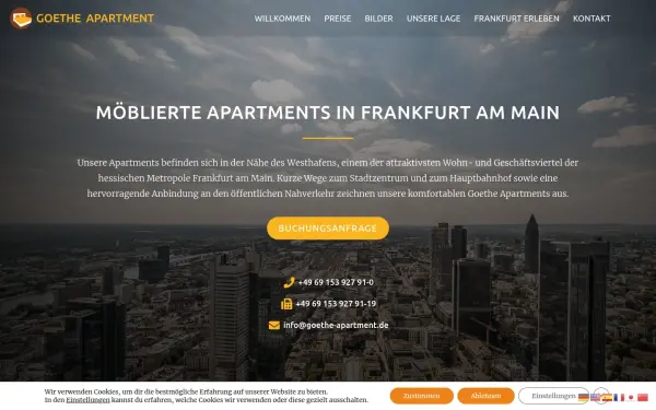 serviced-wohnung-frankfurt.de