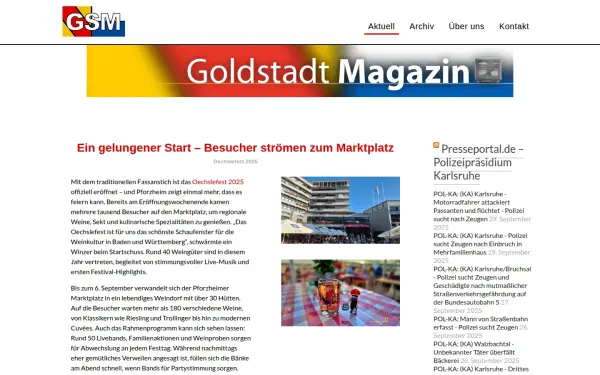 goldstadt-magazin.de