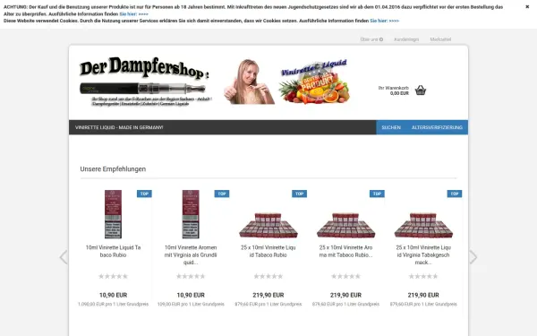 www.dampfershop.de