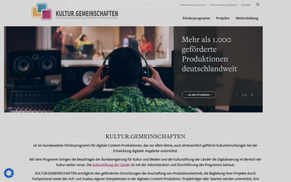 www.kulturgemeinschaften.de