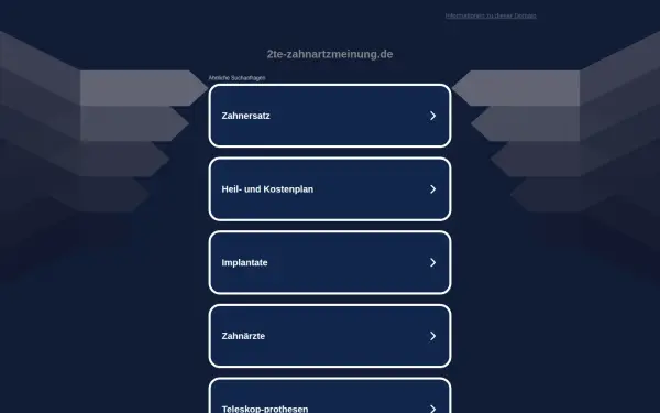 2te-zahnartzmeinung.de