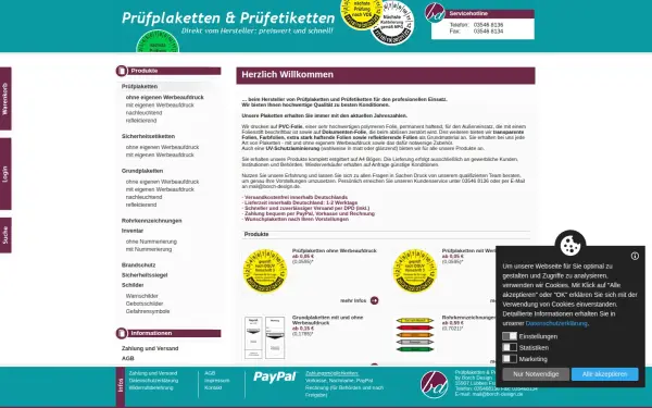 www.pruefplaketten-druck.de