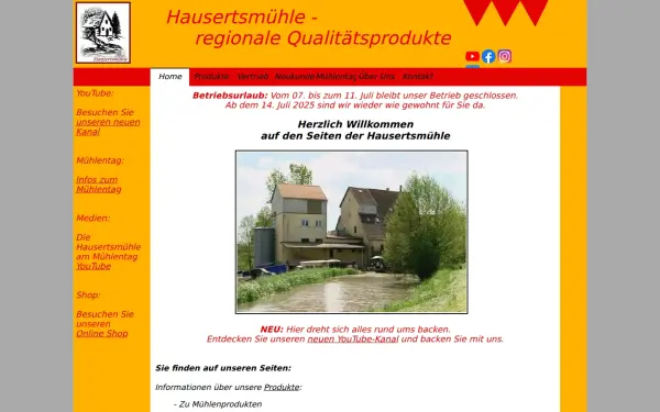hausertsmuehle.de