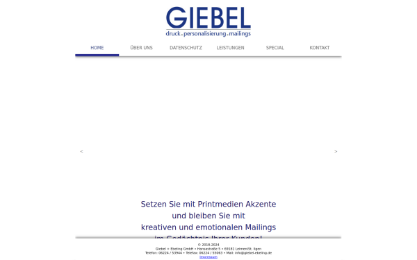 www.giebel-mailing.de