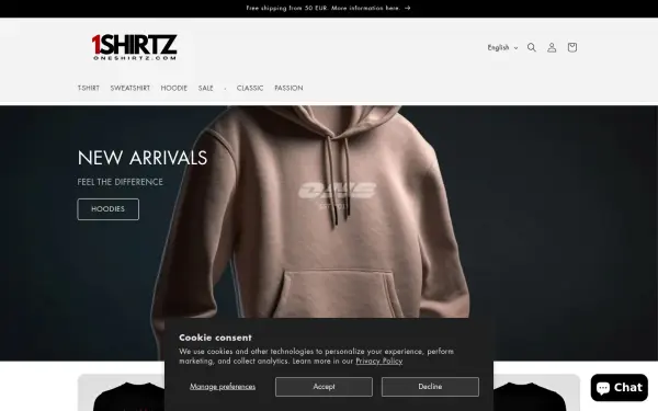 oneshirtz.com