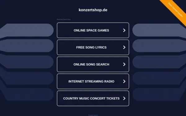 konzertshop.de