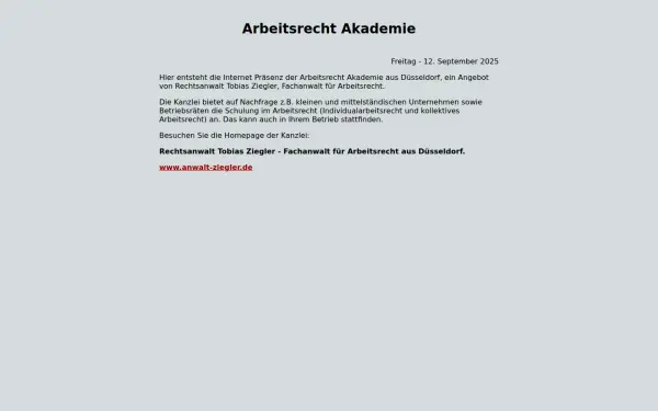 arbeitsrecht-akademie.de