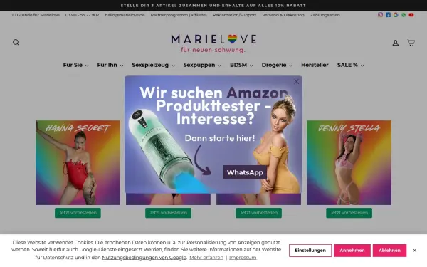 www.marielove.de