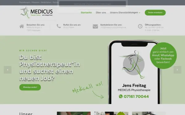 medicus-physiotherapie.de