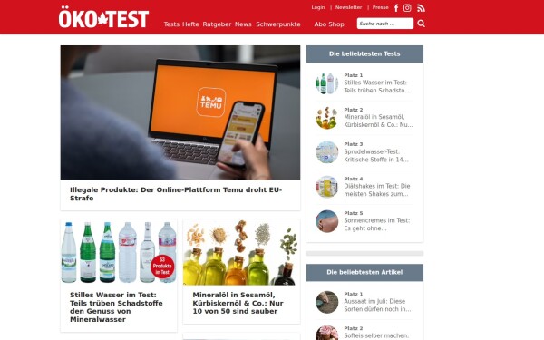 www.oekotest.de