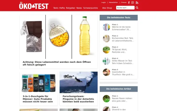 www.oekotest.de