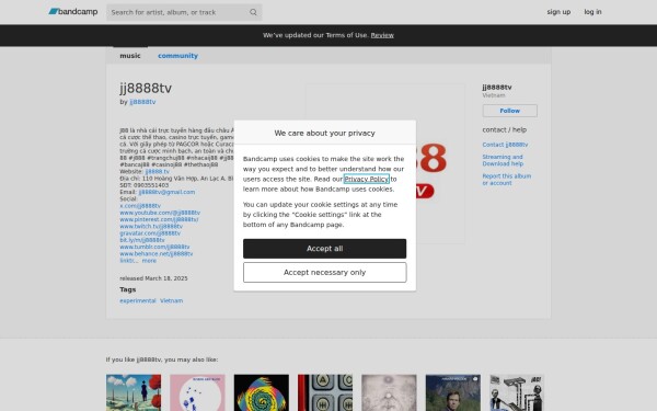 jj8888tv.bandcamp.com